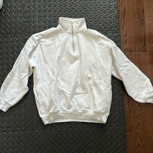 Aritzia TNA Cozy Fleece quarter zip